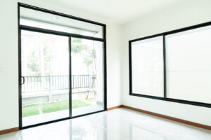 empty glass window and door in home Window Glass Door Repair And Replacement Ajax
