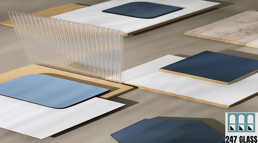 top-view-boards-mdf-material Window Installation for Retail Shops