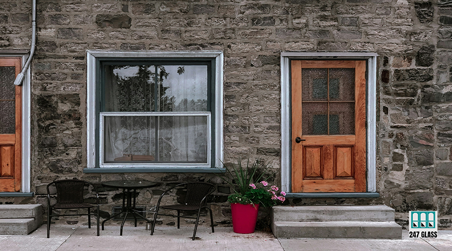 porch door glass replacement