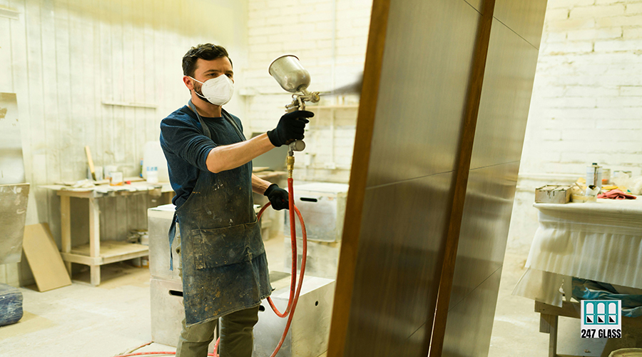 commercial glass door replacement