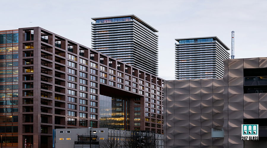 commercial window installation