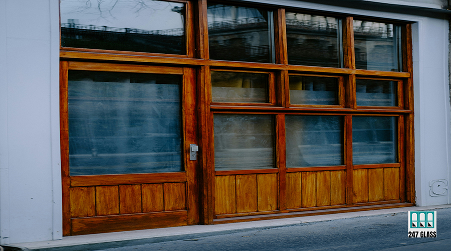 entry door glass repair
