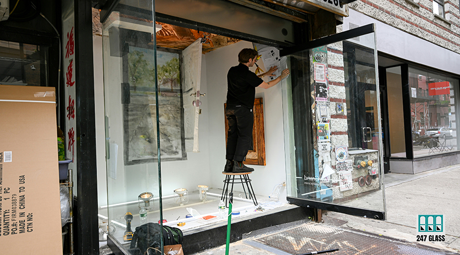 commercial glass door repair