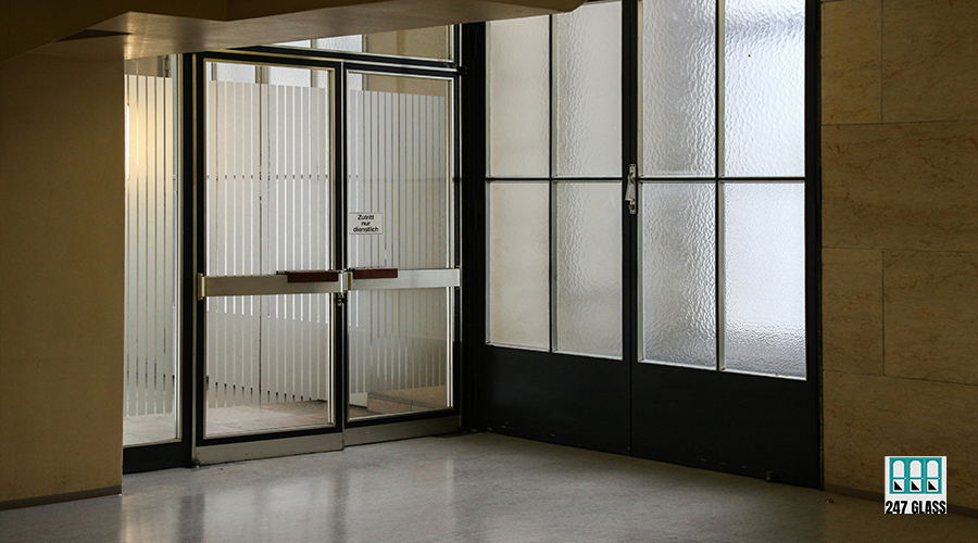commercial door glass service