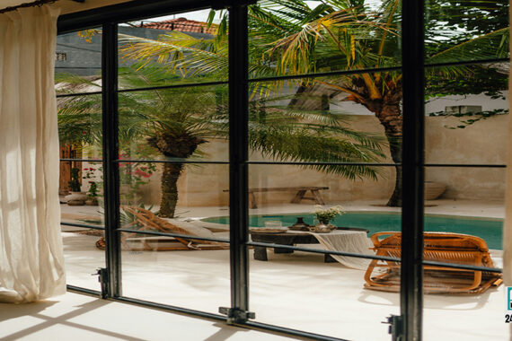 commercial window repair door