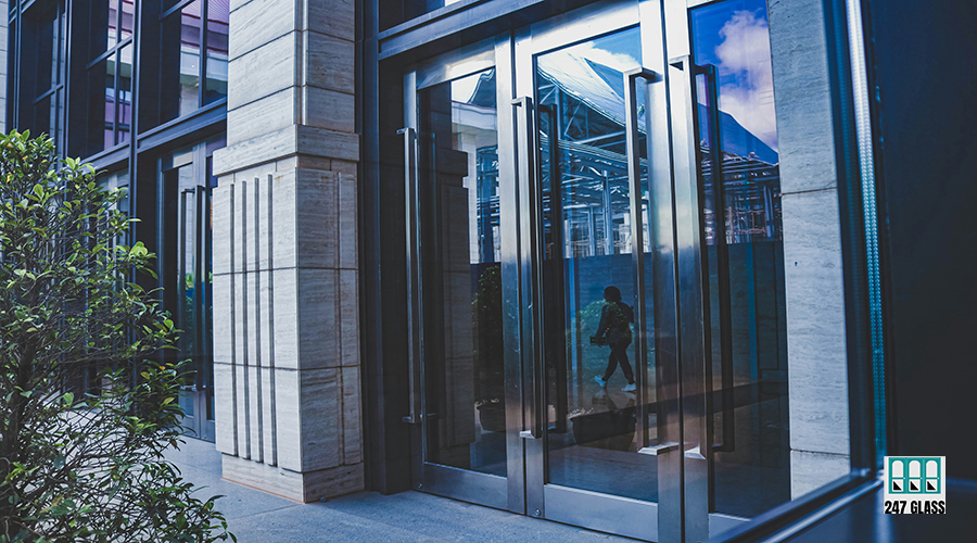 commercial glass door repair