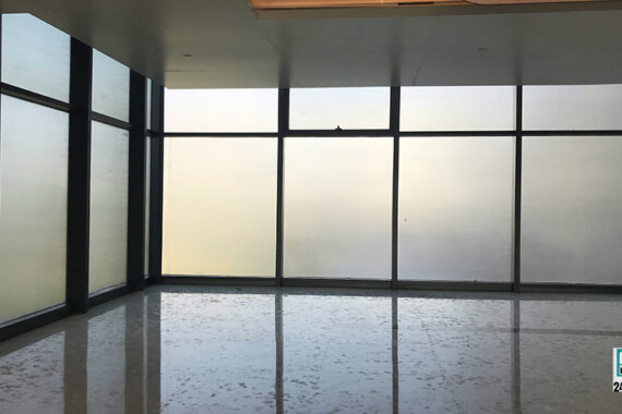 commercial glass door installation