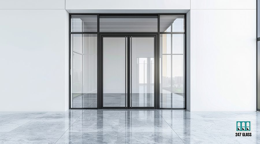 Glass Office Door isolated on white background --ar 16:9 --style raw --v 6 Job ID: 6c908a74-d826-4af6-87cd-d2eabc86493f